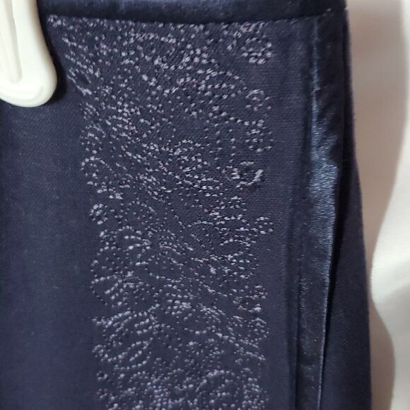 NORTON MCNAUGHTON, NEW BLUE WRAPPED WOMEN'S SKIRT, SIZE 12, - Picture 2 of 8